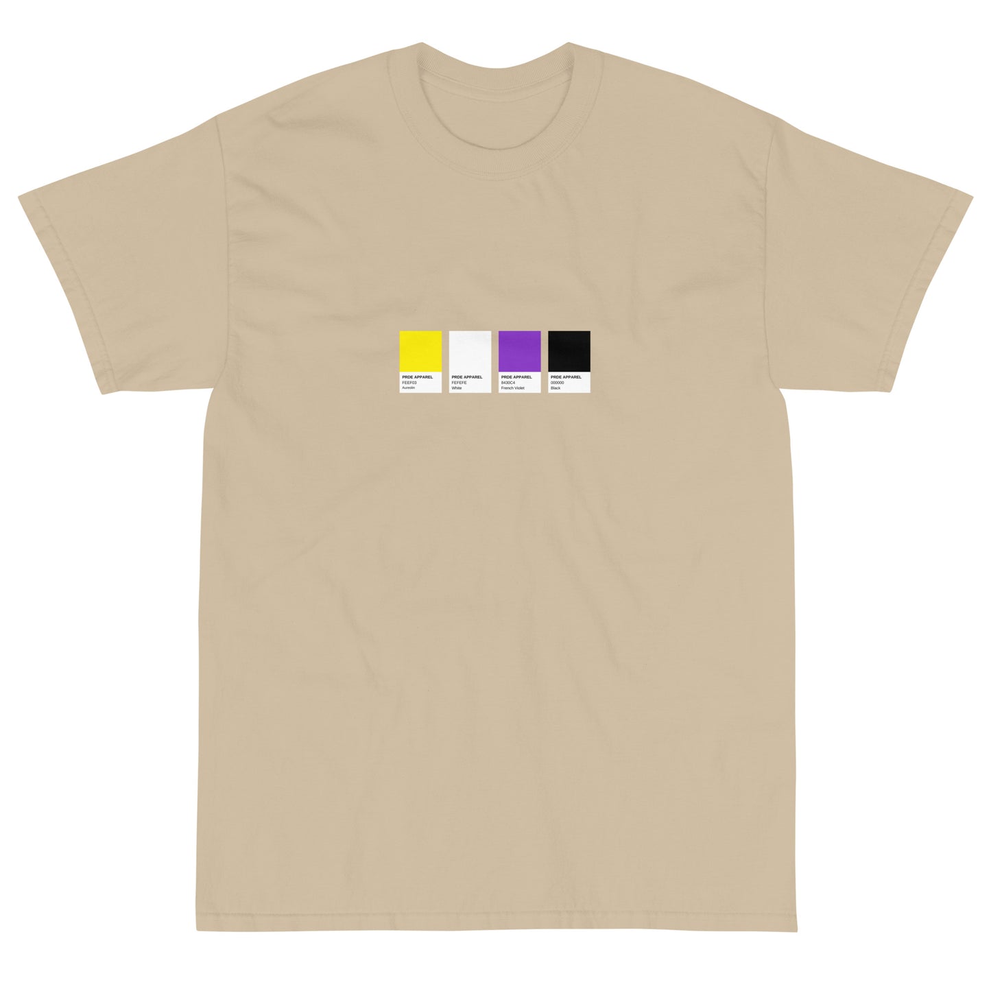 Non-Binary Paint Swatch - Short Sleeve T-Shirt