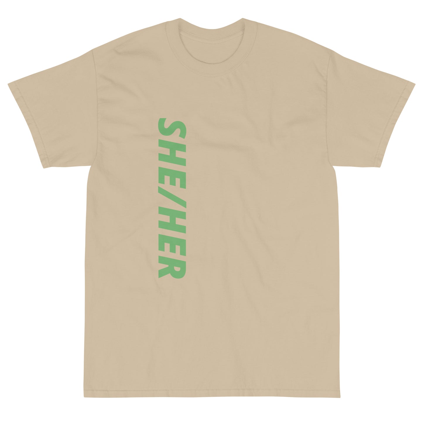 "She/Her" Short Sleeve T-Shirt