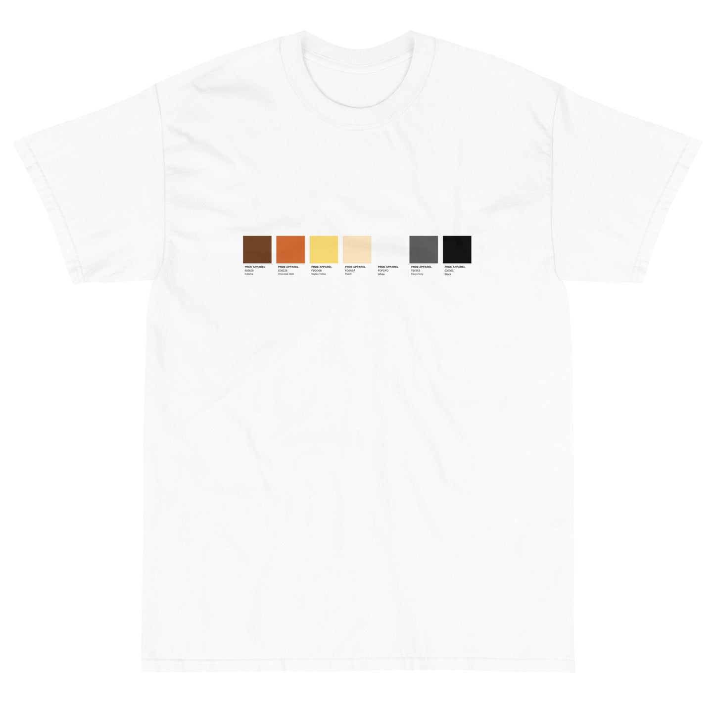 Bear Paint Swatch - Short Sleeve T-Shirt