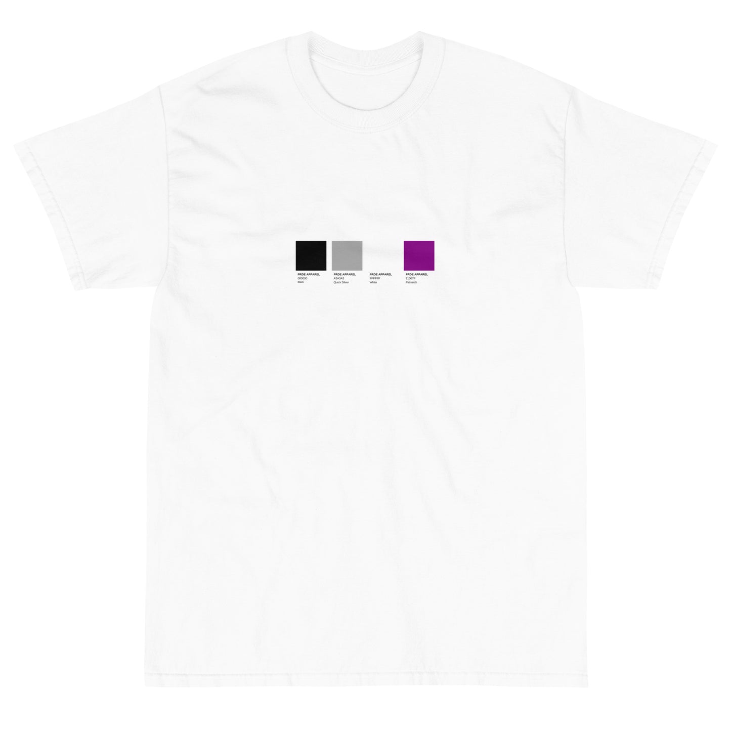 Asexual Paint Swatch - Short Sleeve T-Shirt