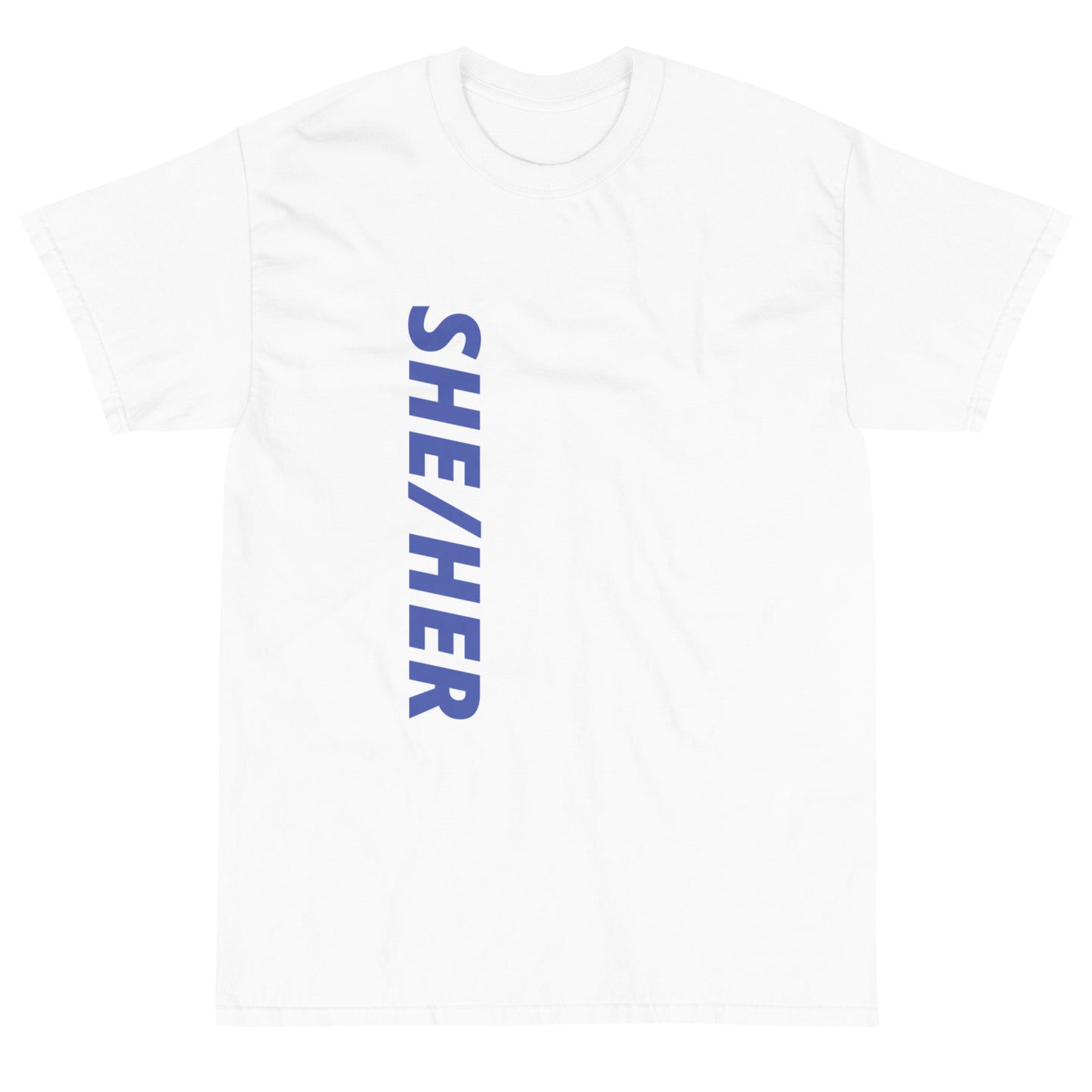 "She/Her" Short Sleeve T-Shirt