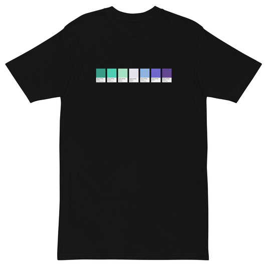 Gay Men's Paint Swatch - Short Sleeve Tee