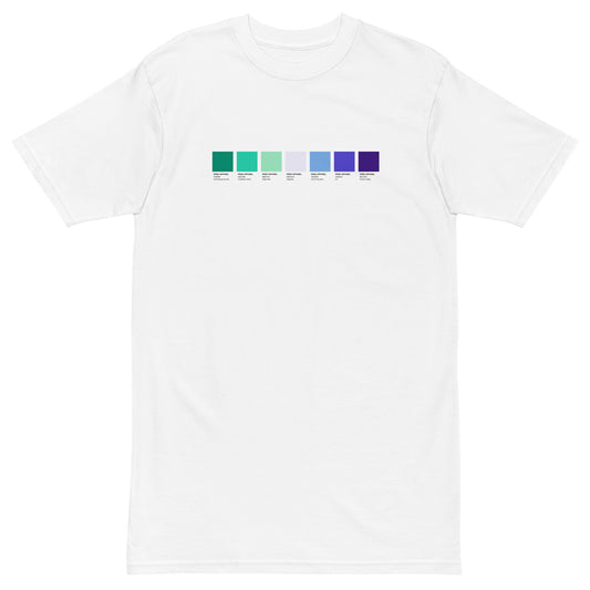 Gay Men's Paint Swatch - Short Sleeve Tee
