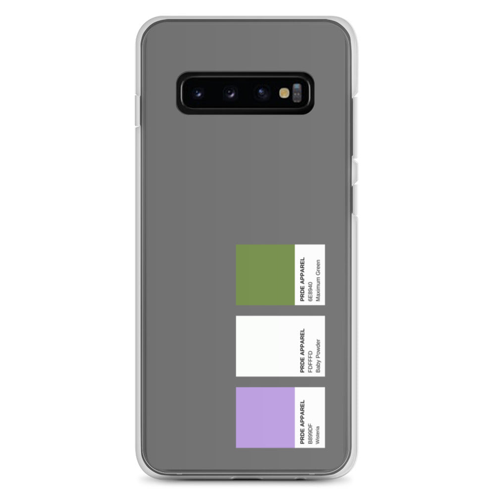 Genderqueer Paint Swatch Samsung Case