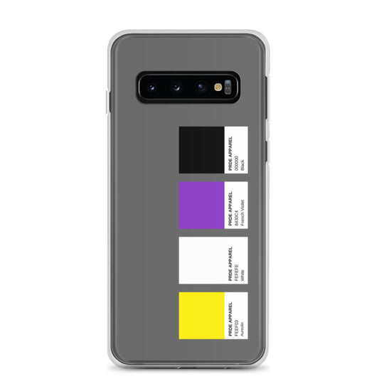Non-Binary Paint Swatch Samsung Case