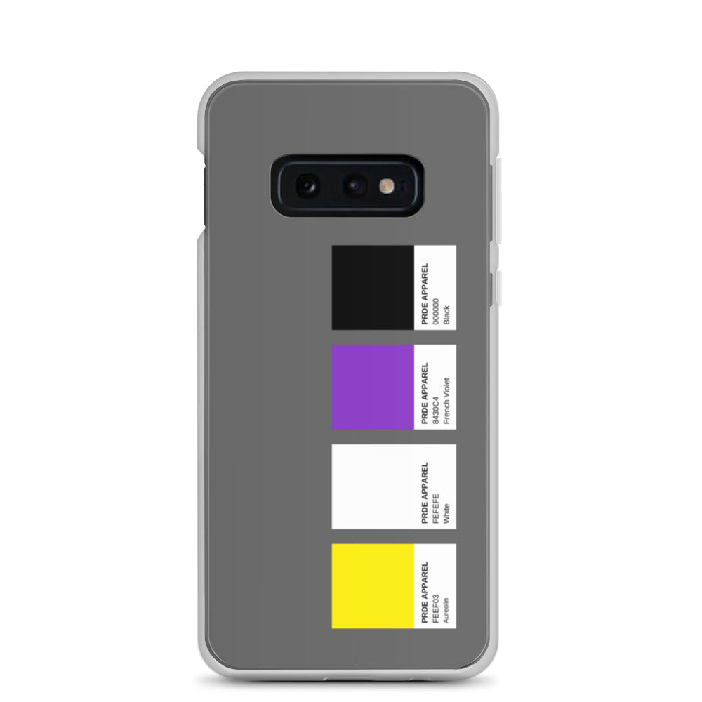 Non-Binary Paint Swatch Samsung Case