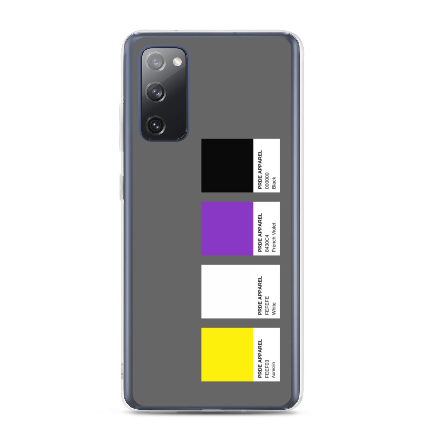 Non-Binary Paint Swatch Samsung Case