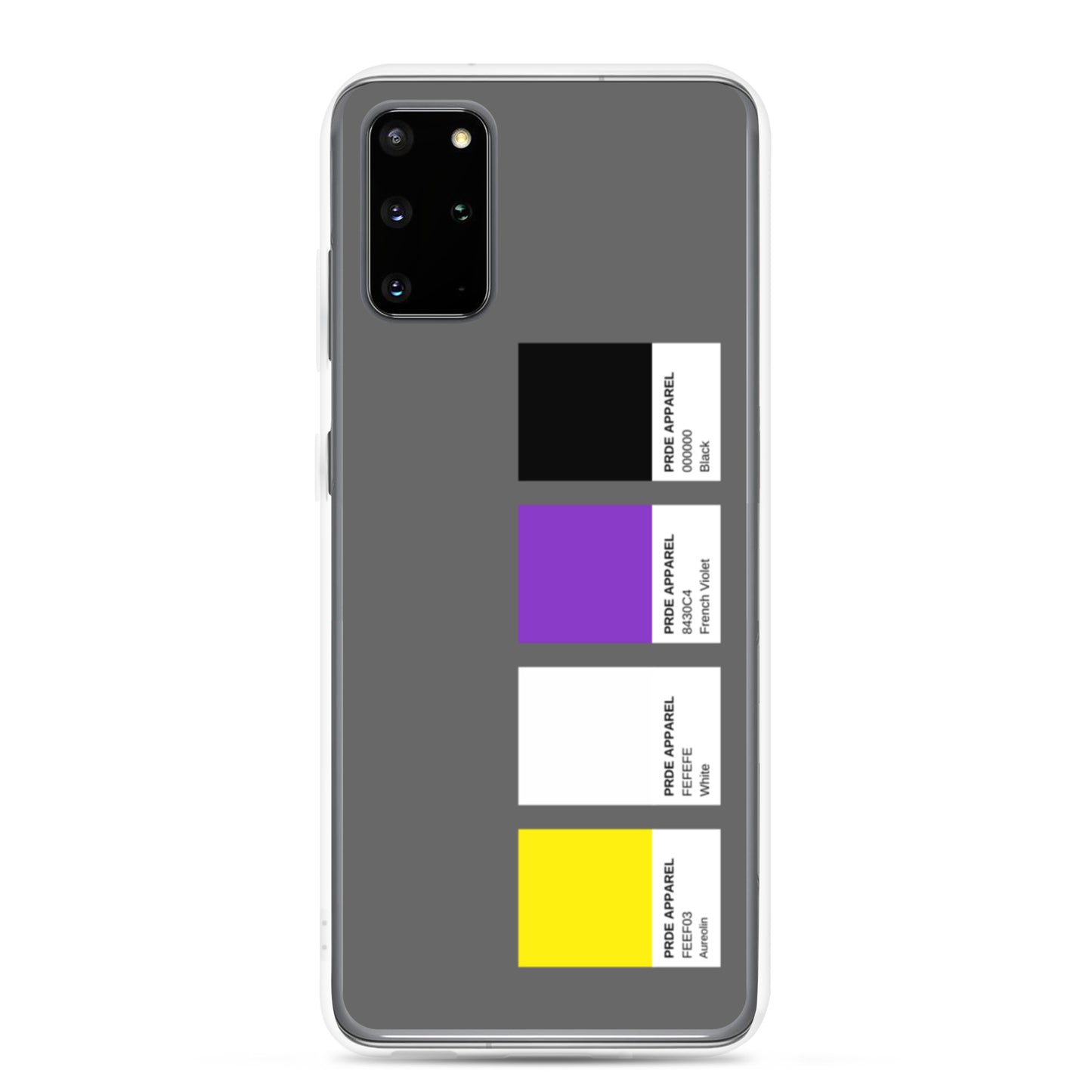 Non-Binary Paint Swatch Samsung Case