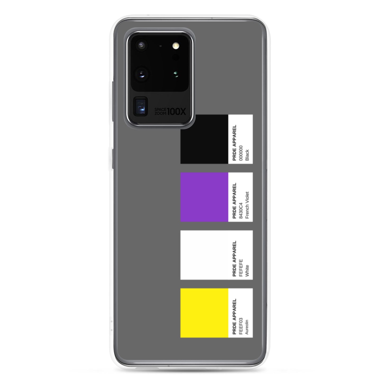 Non-Binary Paint Swatch Samsung Case