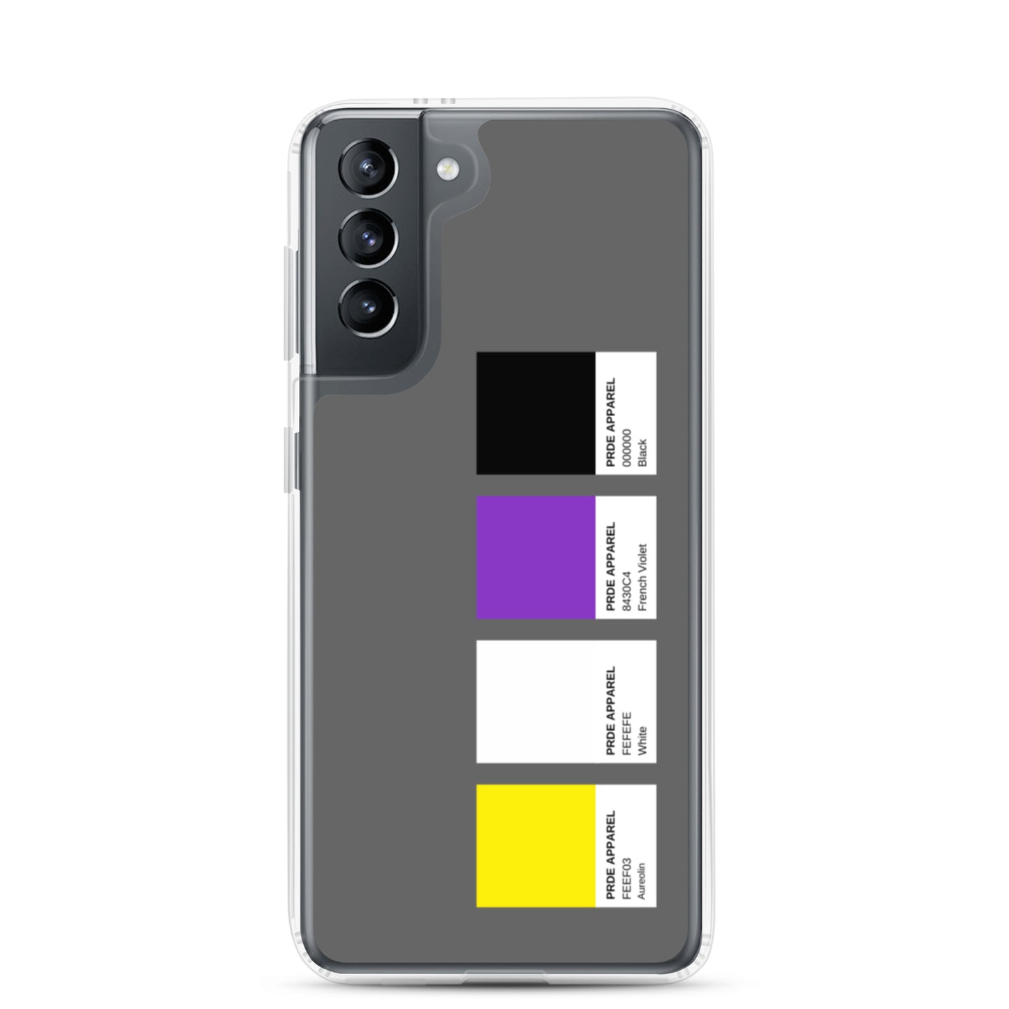 Non-Binary Paint Swatch Samsung Case