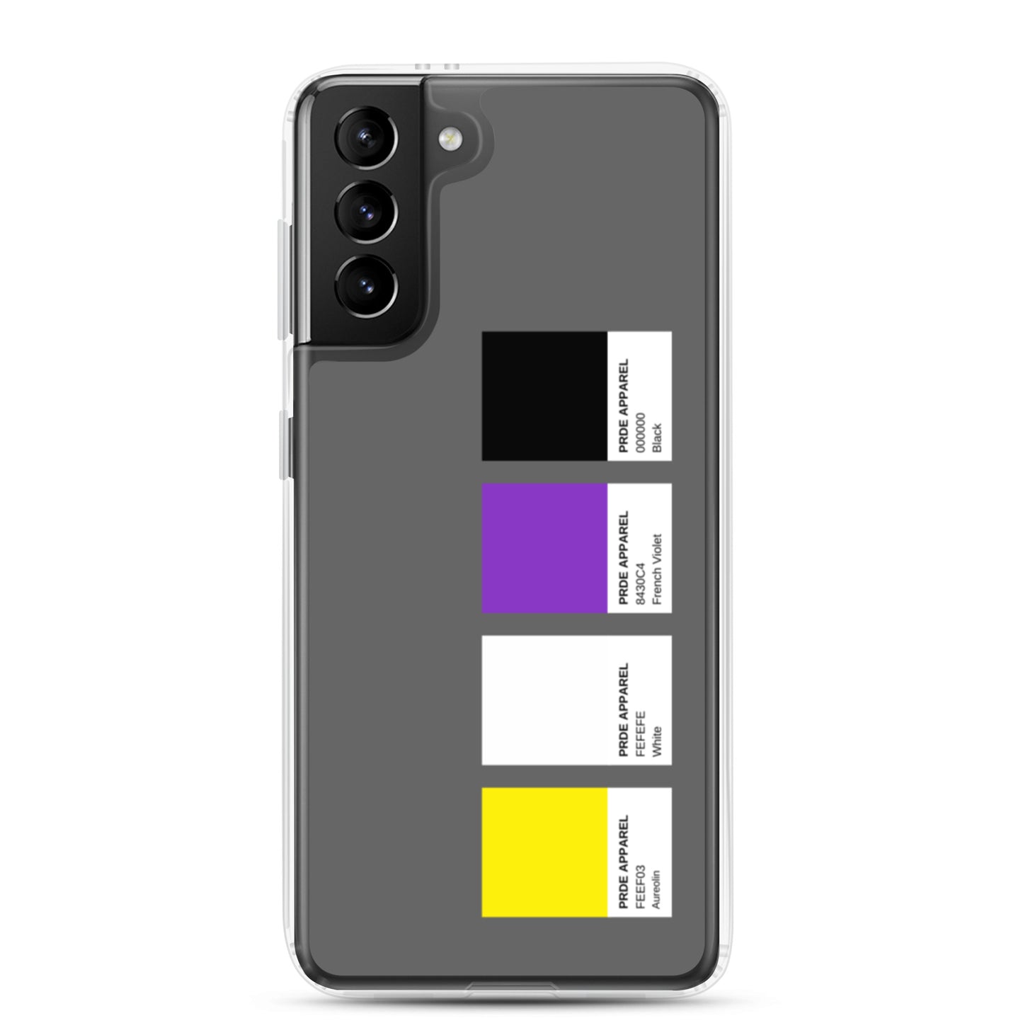 Non-Binary Paint Swatch Samsung Case