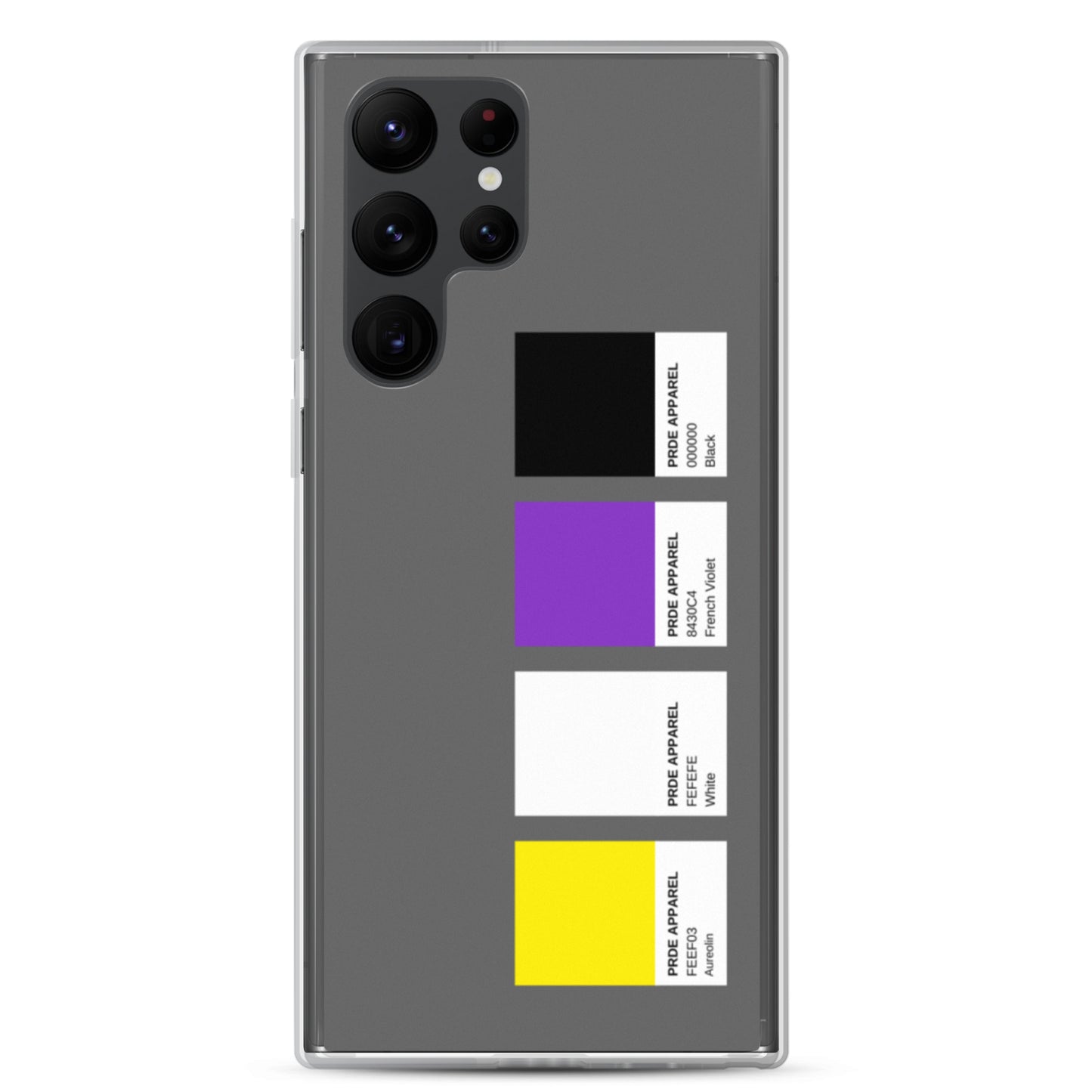 Non-Binary Paint Swatch Samsung Case