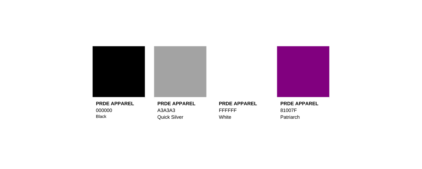 Asexual Paint Swatch Poster