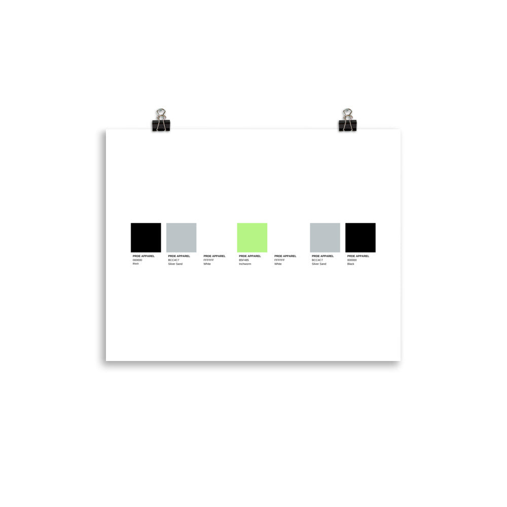 PAINT SWATCH POSTERS