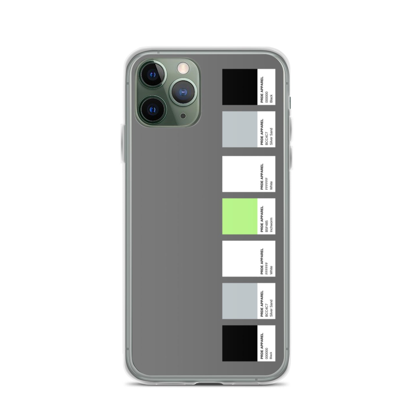 Agender Paint Swatch iPhone Case
