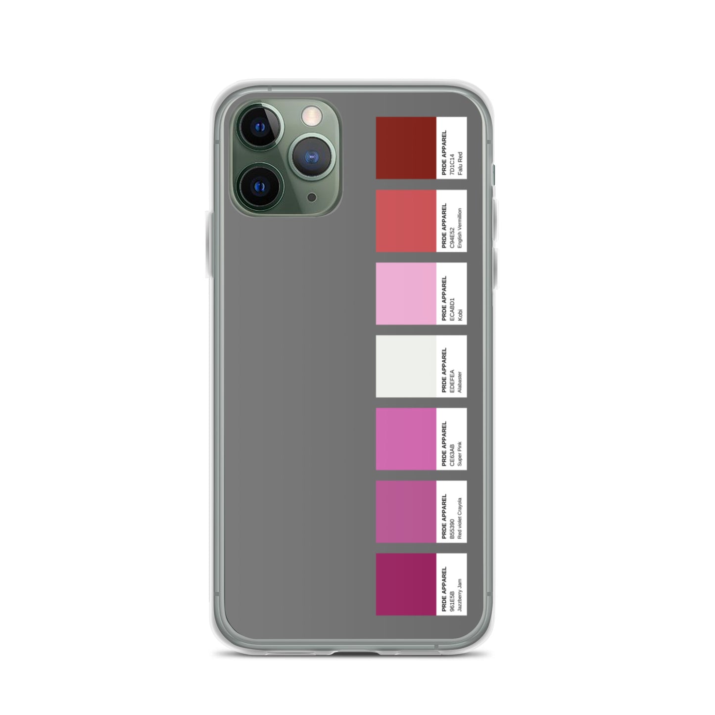 Lesbian Paint Swatch iPhone Case