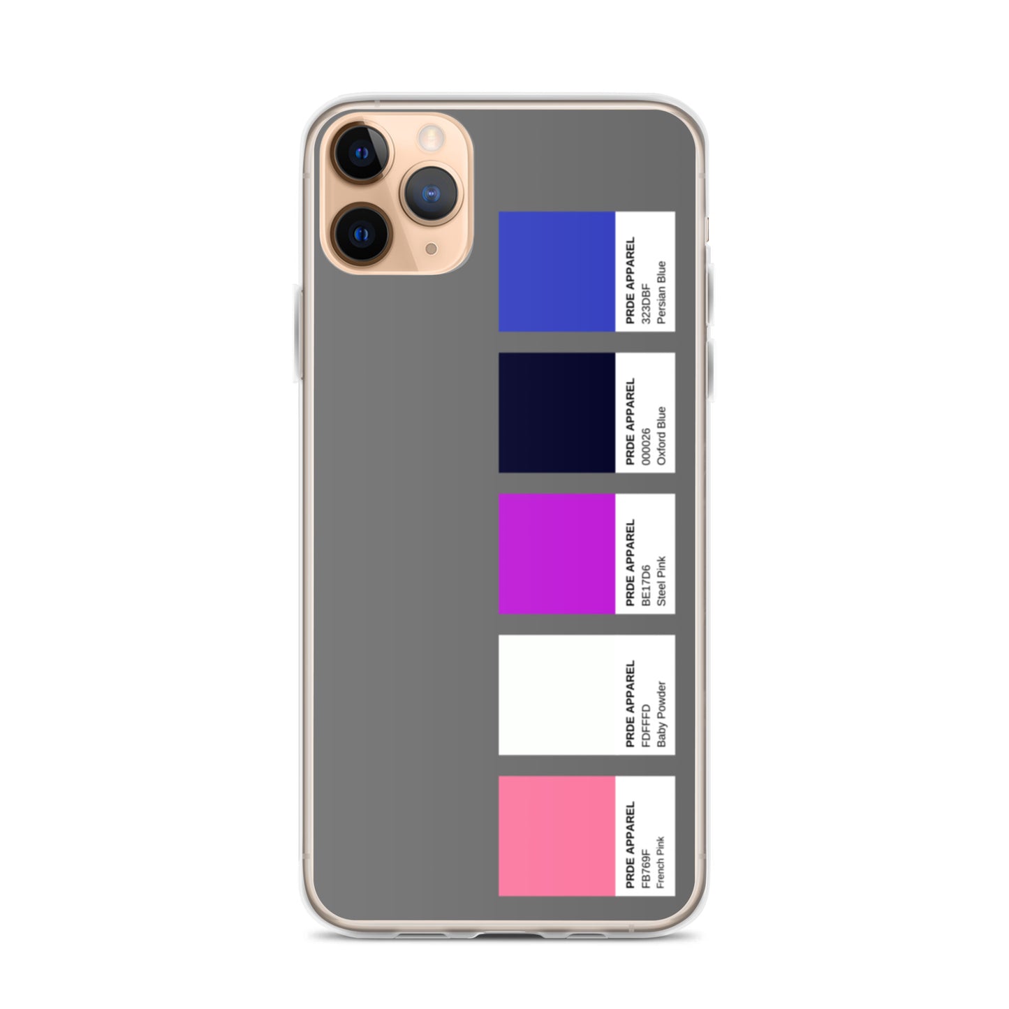 Genderfluid Paint Swatch iPhone Case