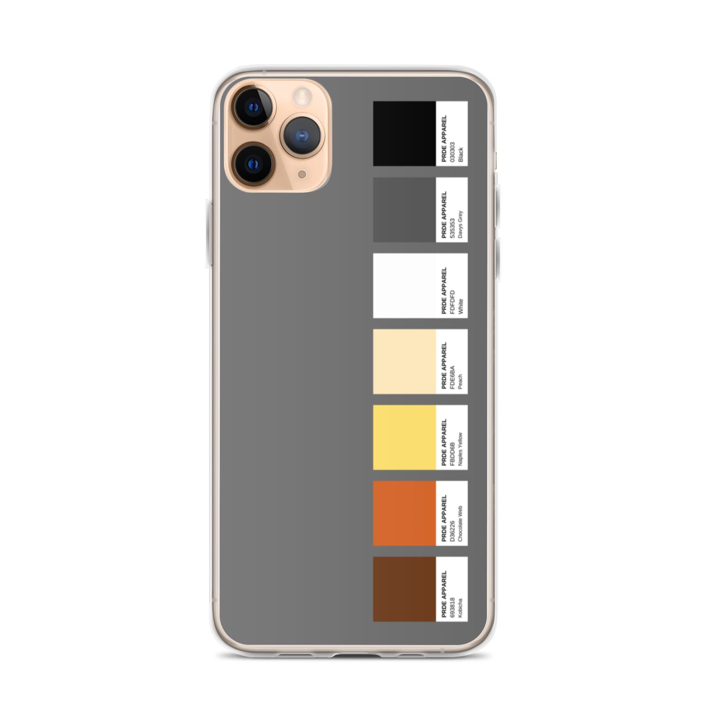 Bear Paint Swatch iPhone Case