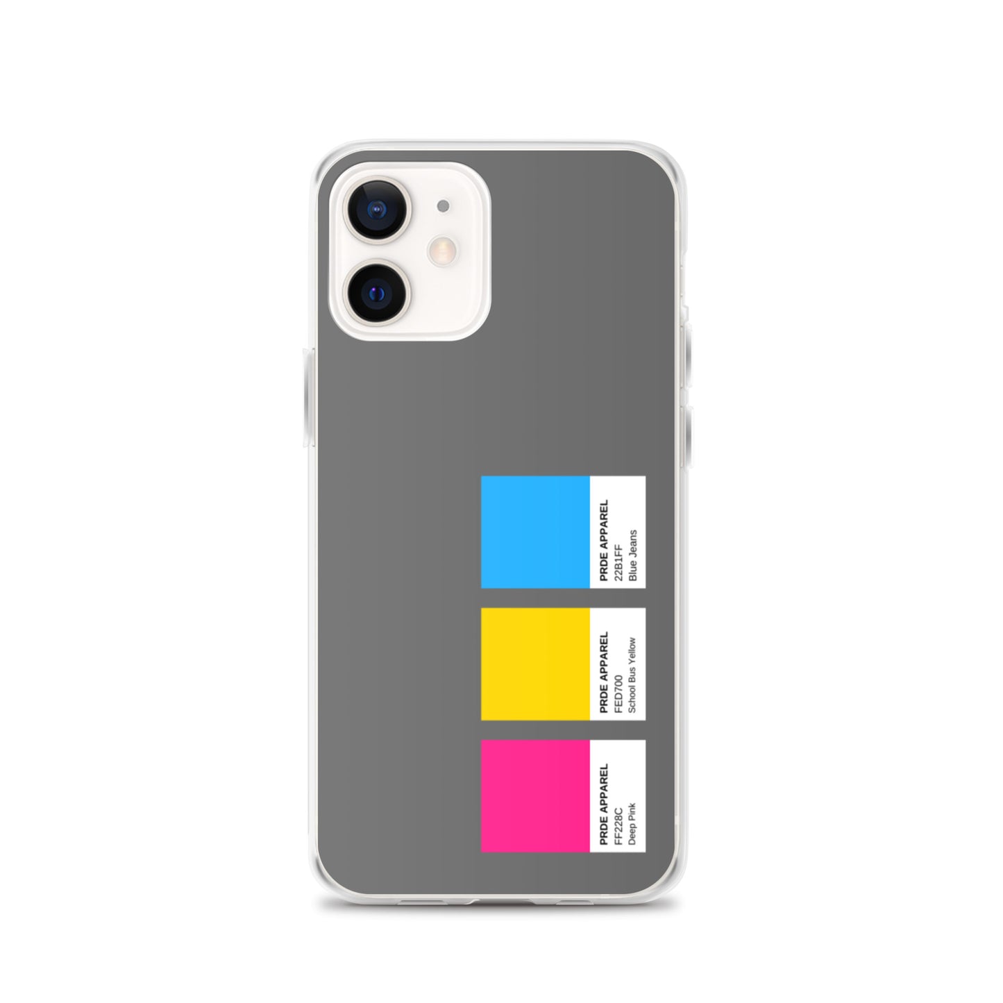 Pansexual Paint Swatch iPhone Case