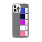 Genderfluid Paint Swatch iPhone Case