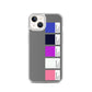 Genderfluid Paint Swatch iPhone Case