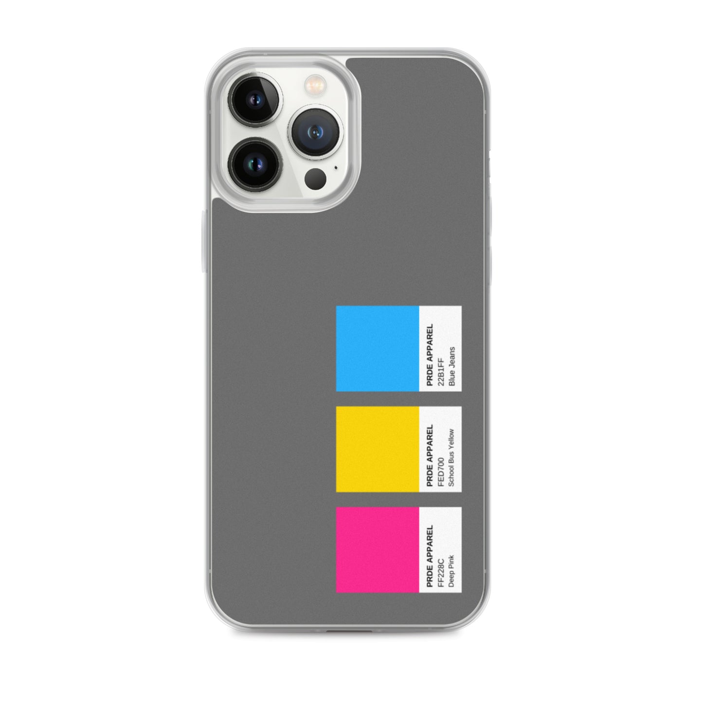 Pansexual Paint Swatch iPhone Case