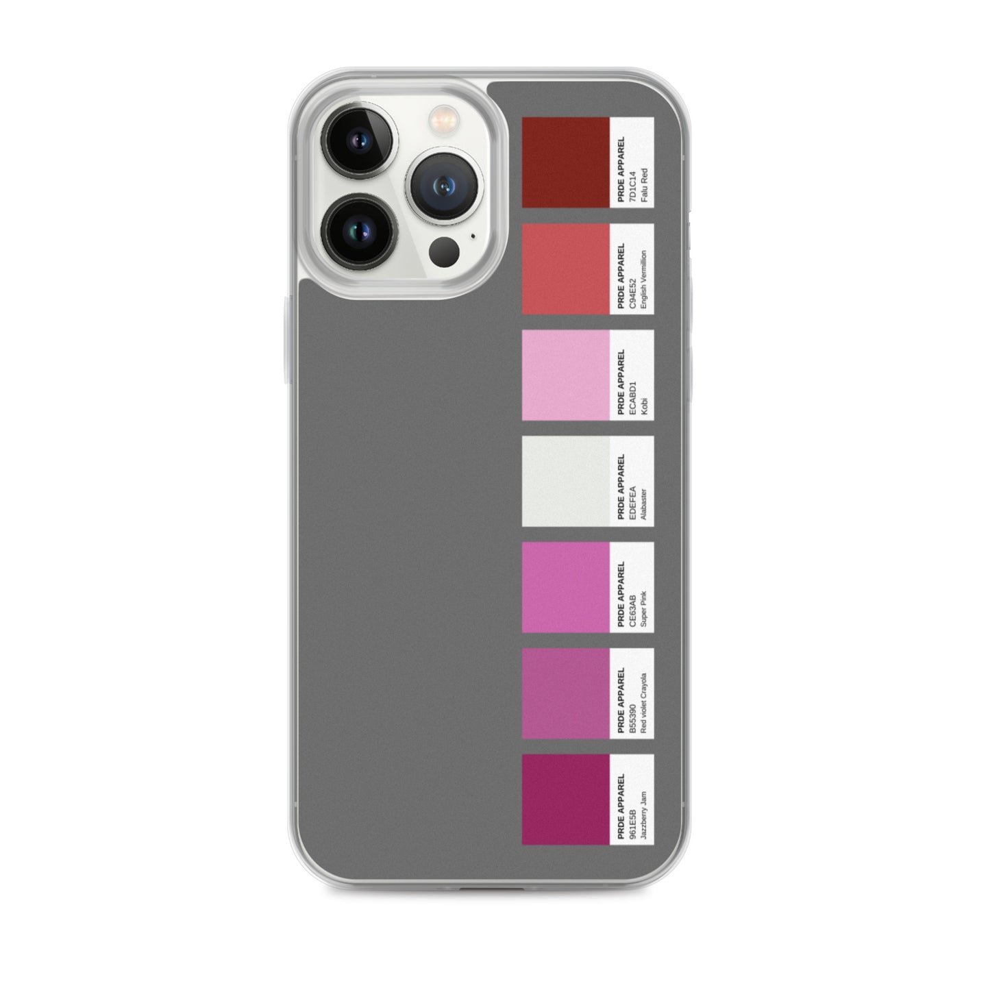 Lesbian Paint Swatch iPhone Case