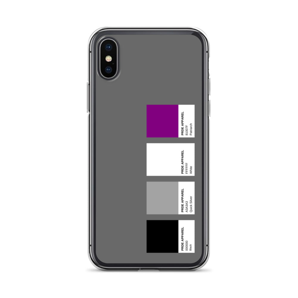 Asexual Paint Swatch iPhone Case