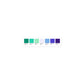 Gay Men's Pride Paint Swatch Sticker