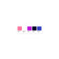 Genderfluid Paint Swatch Sticker