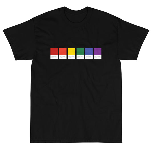 Pride Paint Swatch - Short Sleeve T-Shirt