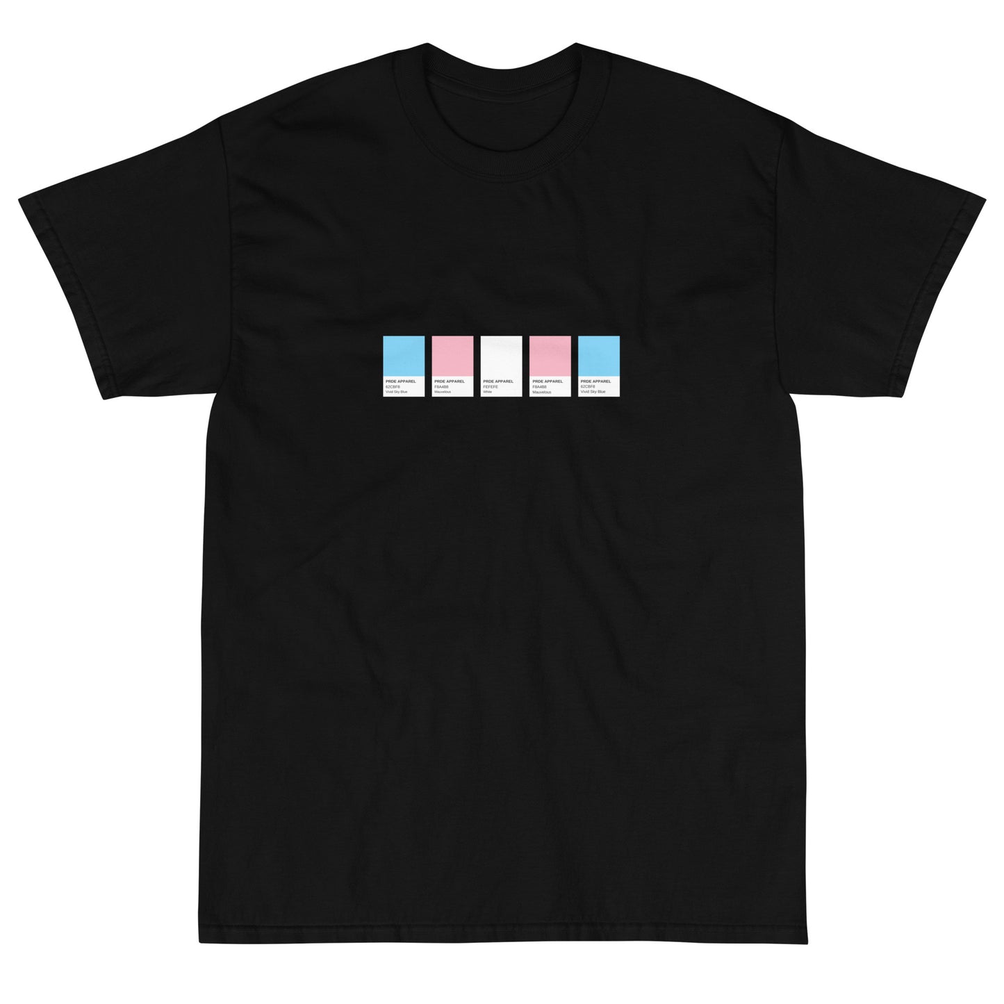 Transgender Paint Swatch - Short Sleeve T-Shirt