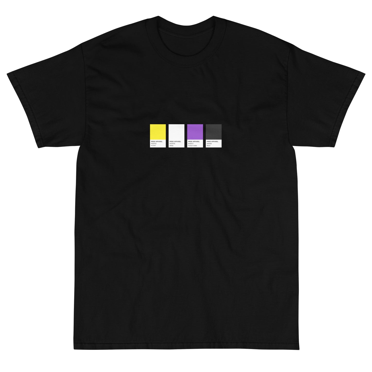 Non-Binary Paint Swatch - Short Sleeve T-Shirt