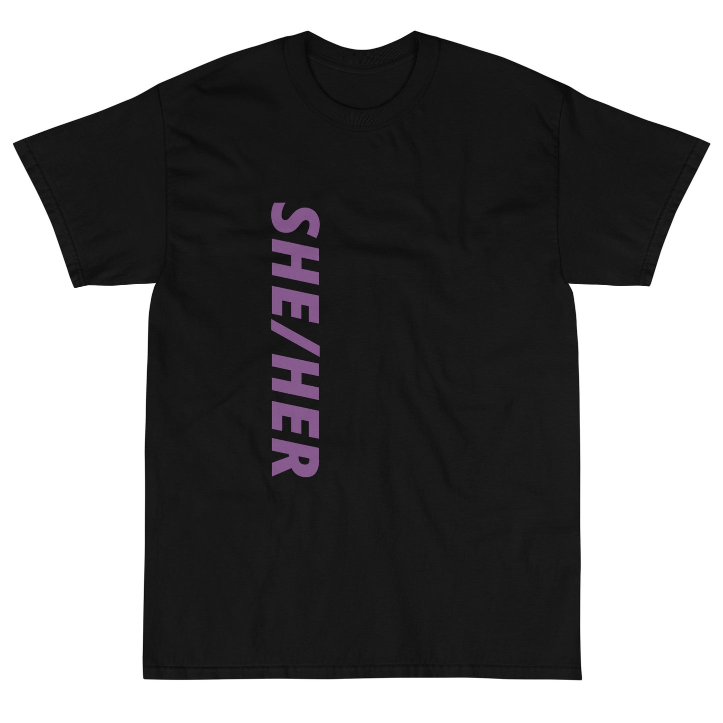 "She/Her" Short Sleeve T-Shirt