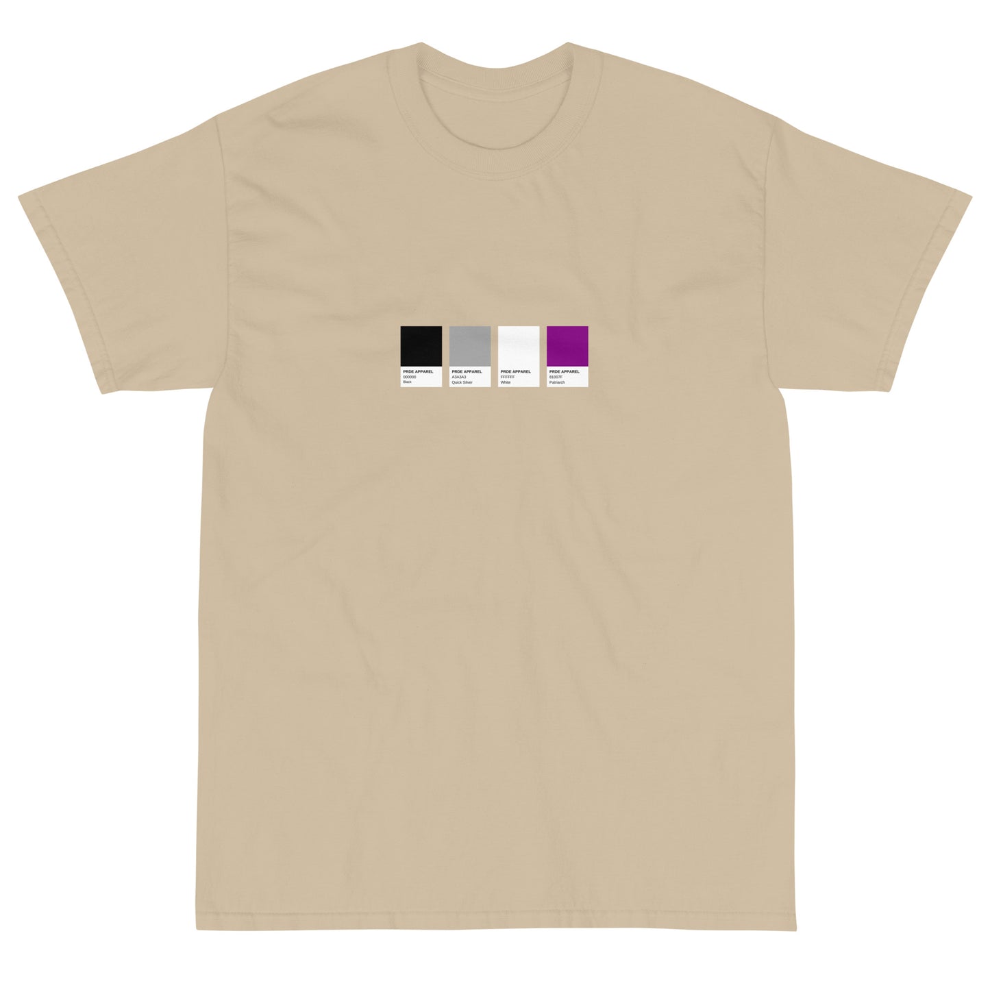 Asexual Paint Swatch - Short Sleeve T-Shirt