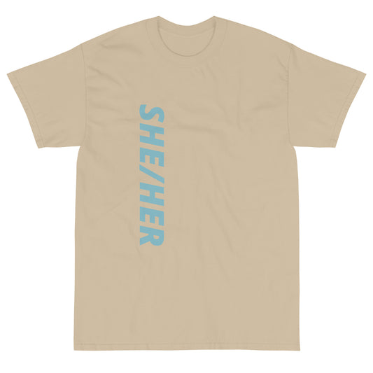 "She/Her" Short Sleeve T-Shirt