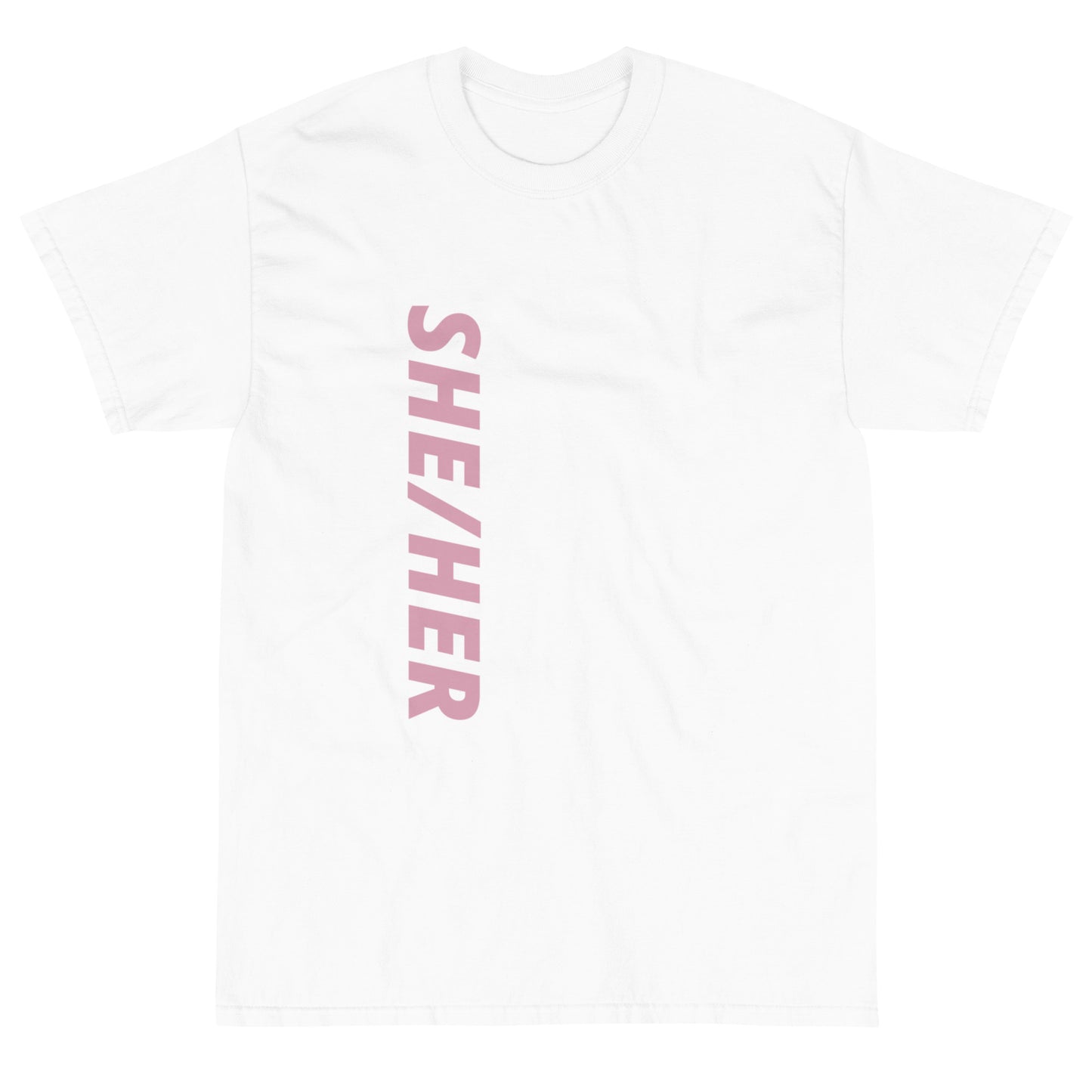 "She/Her" Short Sleeve T-Shirt
