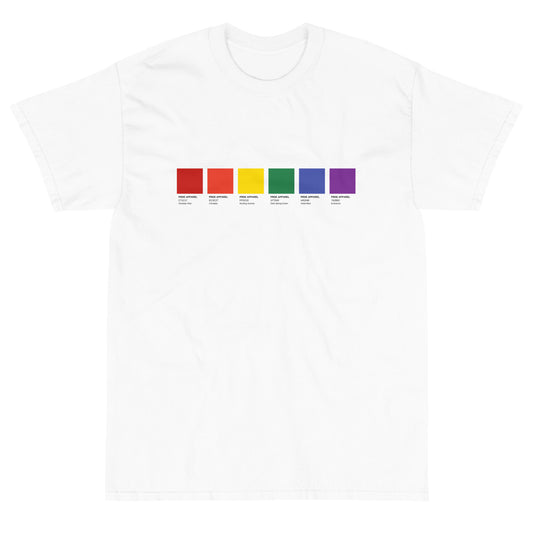 Pride Paint Swatch - Short Sleeve T-Shirt