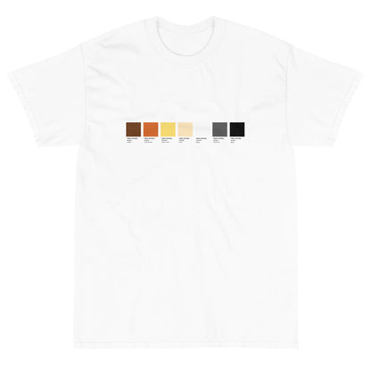 Bear Paint Swatch - Short Sleeve T-Shirt